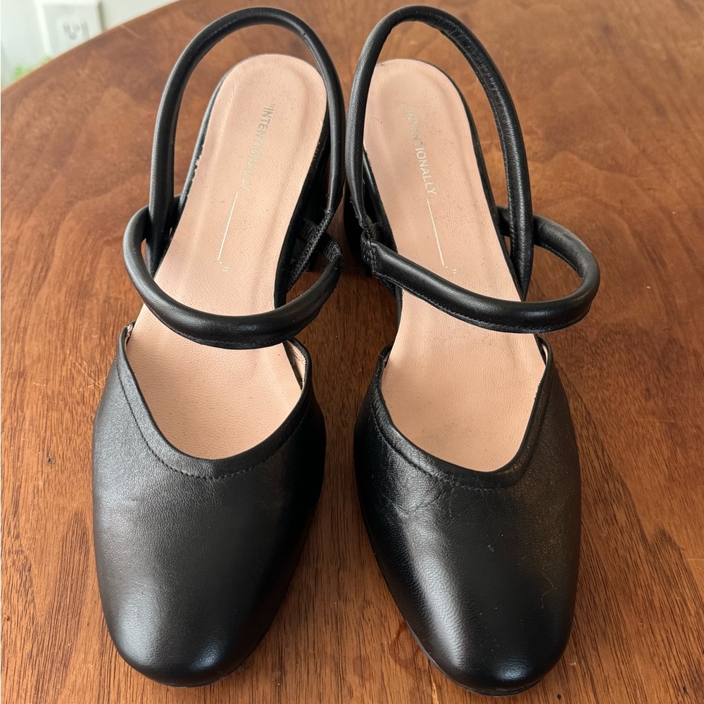 Intentionally Blank Freckle Heels